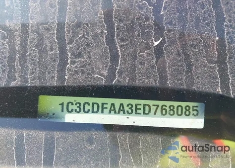 2014 Dodge Dart Se from USA, damaged, VIN 1C3CDFAA3ED768085